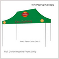 15ft Full Color Pop Up Canopy(Front Panel Only)